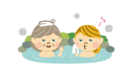 1日の疲れをリフレッシュ